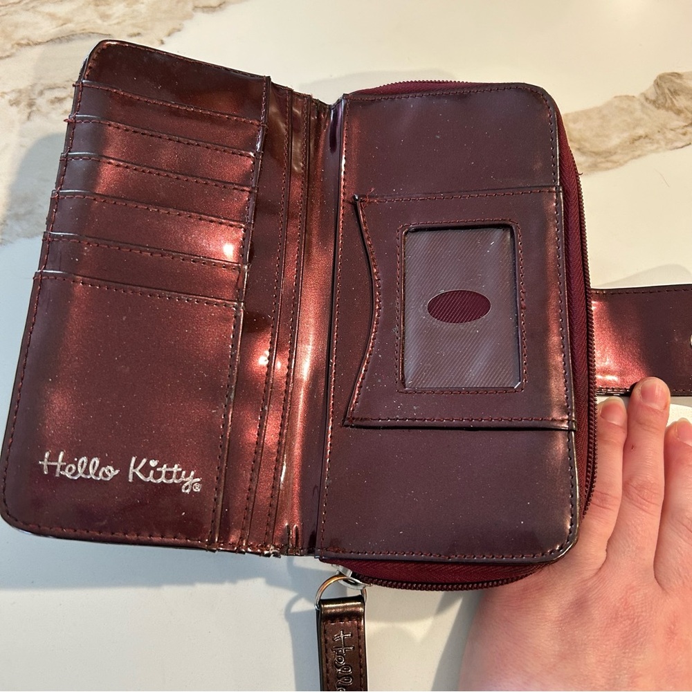 Loungefly Hello Kitty Embossed Wallet - Picture 8 of 13
